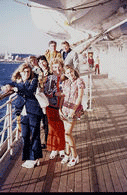 Family Group on the Boat Deck